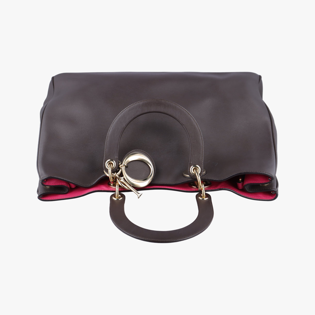 DiorissimoBrown×RoseLeather 19-MA-1122ディオリッシモブラウン×ローズレッドレザー 19-MA-1122