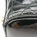 Lady DiorBlackPatent15-BO-1110 Cレディディオールブラックパテント15-BO-1110 C