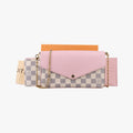Pochette FeLICIEAZUR×Eau De RoseDamier CanvasN60235MI1148ポシェットフェリシーGMアズール×オードローズダミエキャンバスN60235MI1148