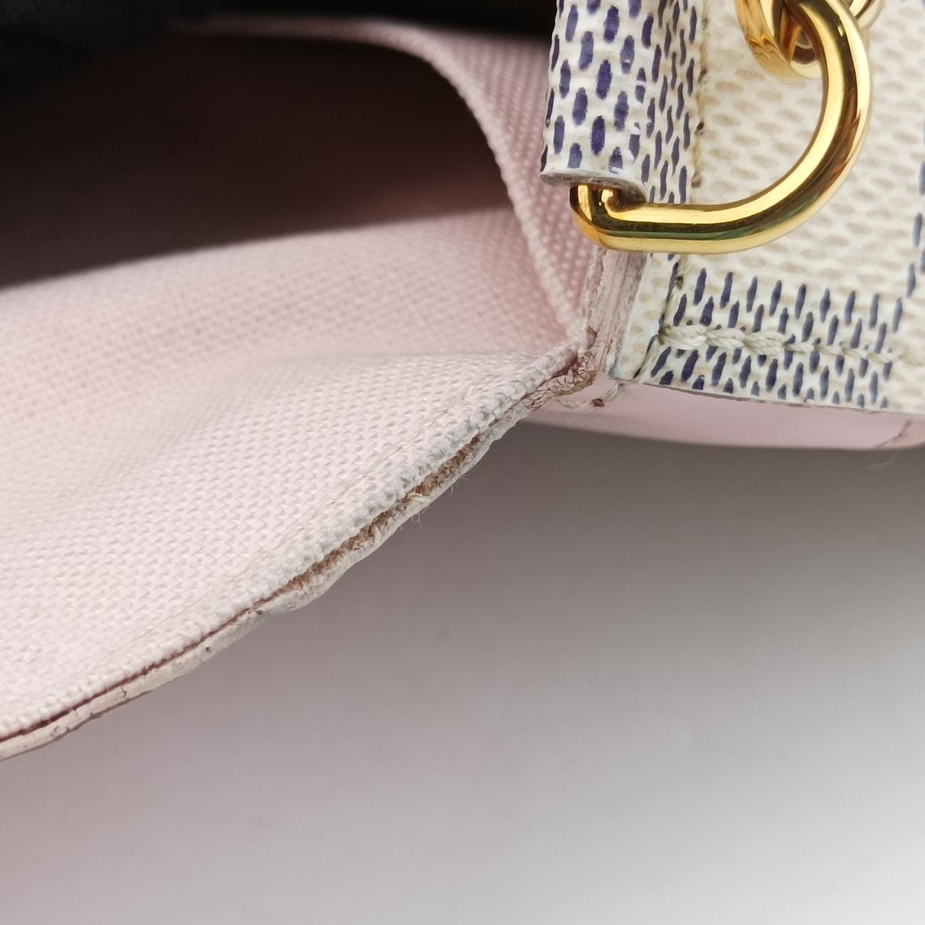 Pochette FeLICIEAZUR×Eau De RoseDamier CanvasN60235MI1148ポシェットフェリシーGMアズール×オードローズダミエキャンバスN60235MI1148
