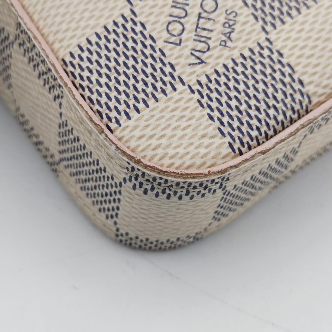 Pochette FeLICIEAZUR×Eau De RoseDamier CanvasN60235MI1148ポシェットフェリシーGMアズール×オードローズダミエキャンバスN60235MI1148