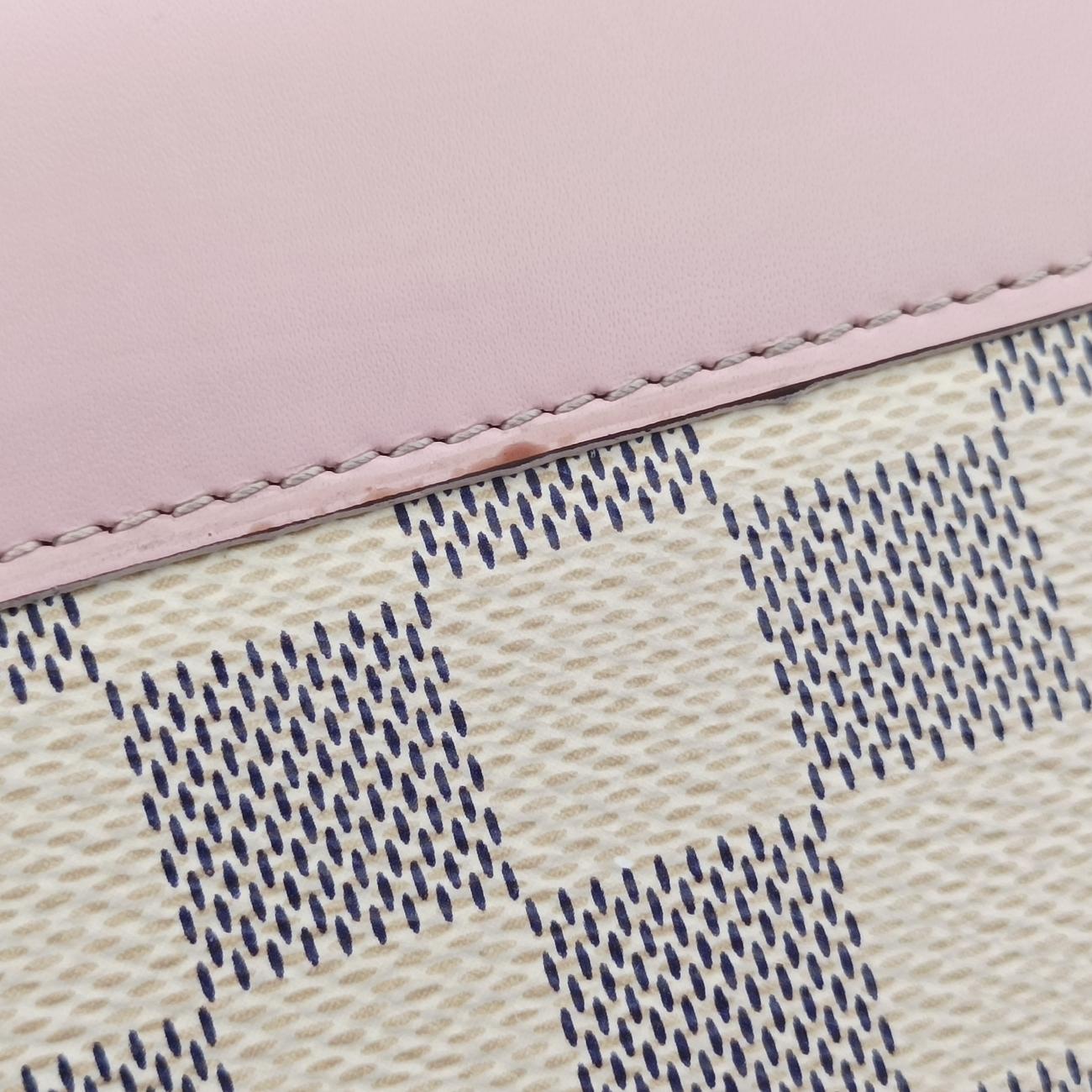 Pochette FeLICIEAZUR×Eau De RoseDamier CanvasN60235MI1148ポシェットフェリシーGMアズール×オードローズダミエキャンバスN60235MI1148