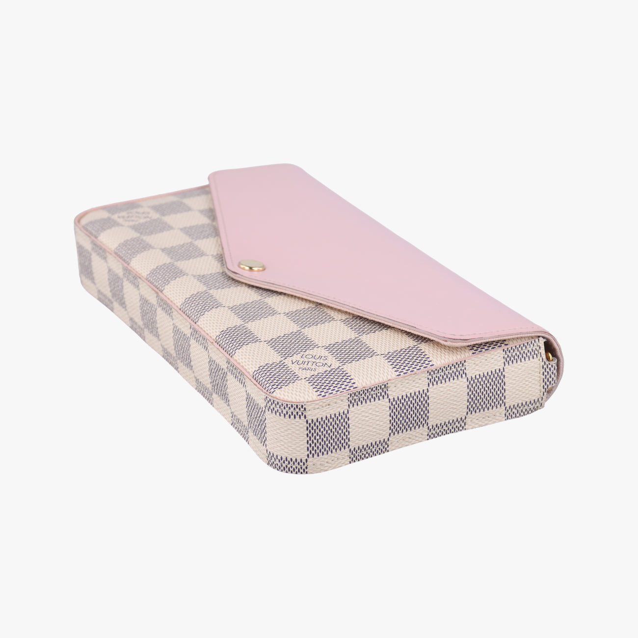 Pochette FeLICIEAZUR×Eau De RoseDamier CanvasN60235MI1148ポシェットフェリシーGMアズール×オードローズダミエキャンバスN60235MI1148