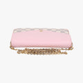 Pochette FeLICIEAZUR×Eau De RoseDamier CanvasN60235MI1148ポシェットフェリシーGMアズール×オードローズダミエキャンバスN60235MI1148