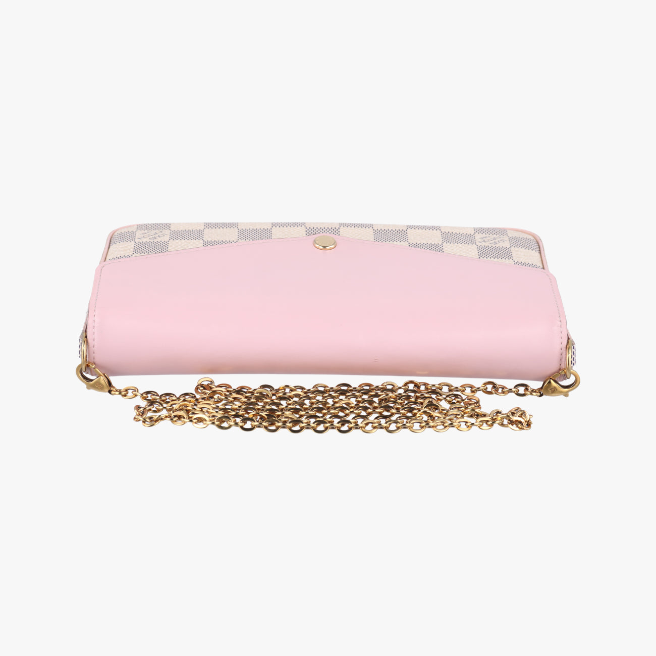 Pochette FeLICIEAZUR×Eau De RoseDamier CanvasN60235MI1148ポシェットフェリシーGMアズール×オードローズダミエキャンバスN60235MI1148