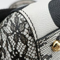 Polka Dot Medium Miss SicilyWhite x Red x BlackLeather40ポルカドットミディアムミスシシリーホワイト x レッド×ブラックレザー40