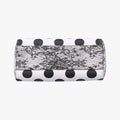 Polka Dot Medium Miss SicilyWhite x Red x BlackLeather40ポルカドットミディアムミスシシリーホワイト x レッド×ブラックレザー40
