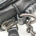 IntrecciatoBlue x Navy x BlacklambskinB06104607Bイントレチャートブルー×ネイビー×ブラックラムスキンB06104607B