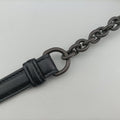 IntrecciatoBlue x Navy x BlacklambskinB06104607Bイントレチャートブルー×ネイビー×ブラックラムスキンB06104607B