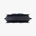 IntrecciatoBlue x Navy x BlacklambskinB06104607Bイントレチャートブルー×ネイビー×ブラックラムスキンB06104607B