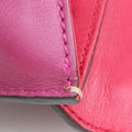 Padlockbeige×red×pinkPVC coated canvas×Leather409487I019024928パドロックベージュ×レッド×ピンクPVCコーティングキャンバス×レザー409487I019024928