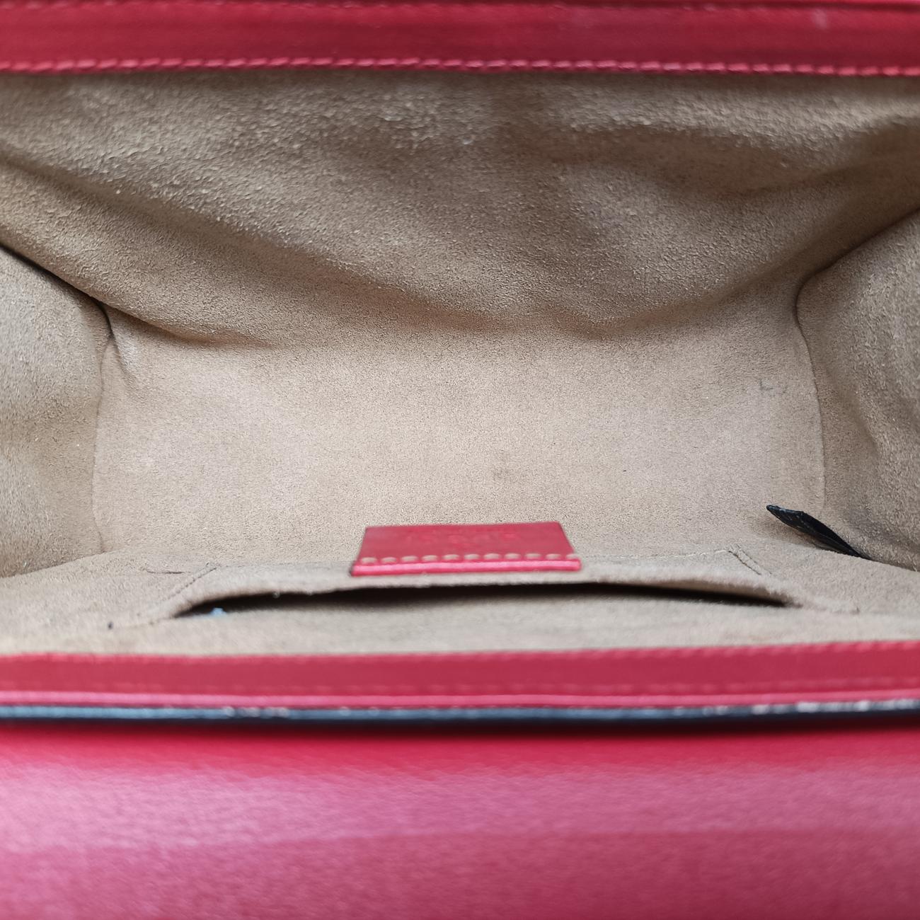 Padlockbeige×red×pinkPVC coated canvas×Leather409487I019024928パドロックベージュ×レッド×ピンクPVCコーティングキャンバス×レザー409487I019024928