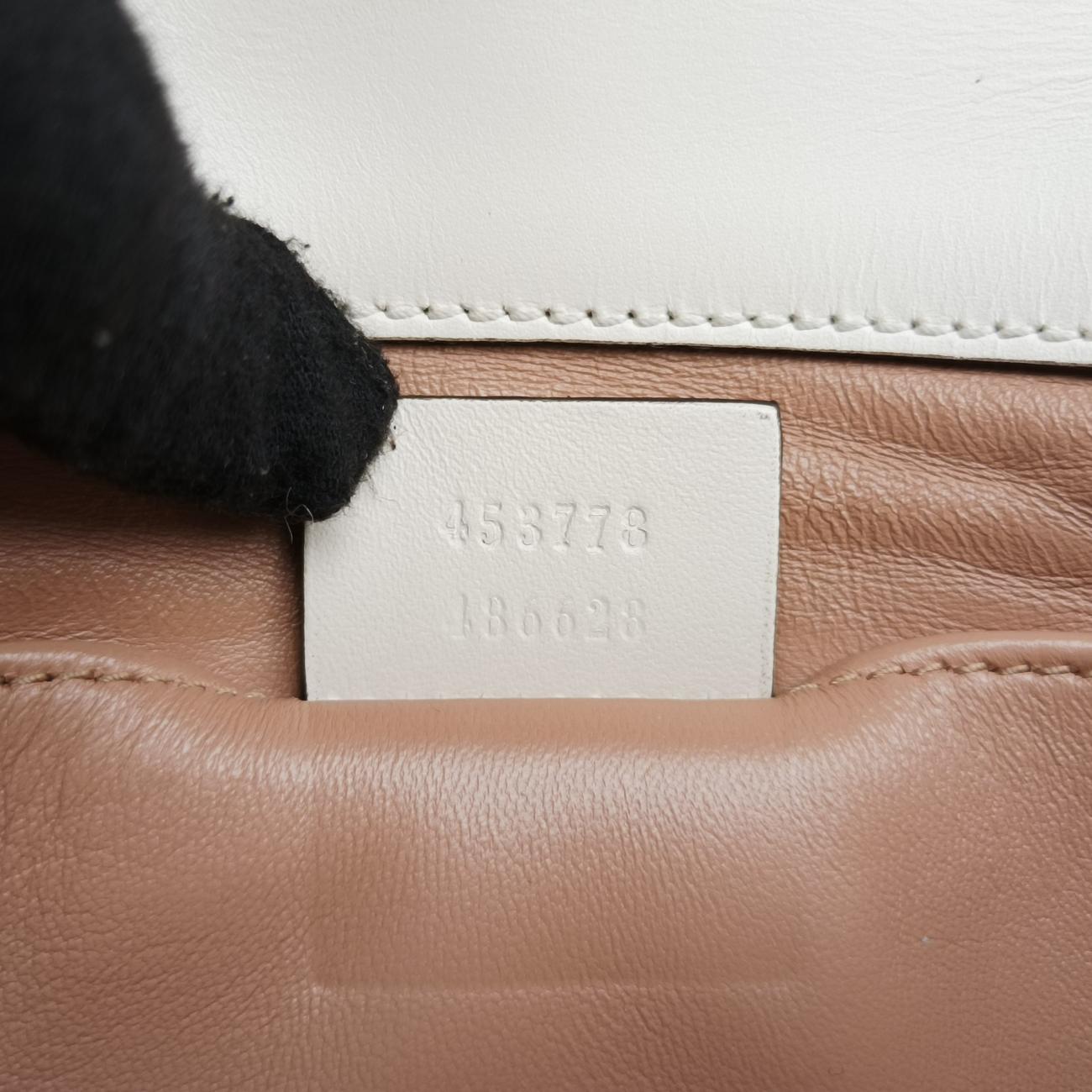 Broadway Pearl BeeWhiteLeather453778G023328364ブロードウェイ パール ビーホワイトレザー453778G023328364