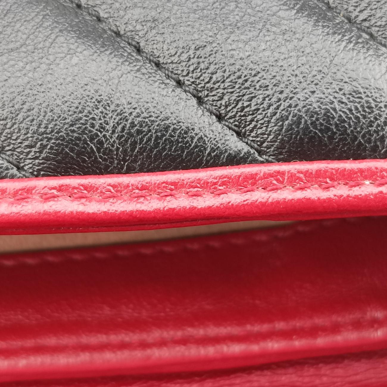GG MarmontBlack×RedLeather583571B030273753GGマーモントブラック×レッドレザー583571B030273753