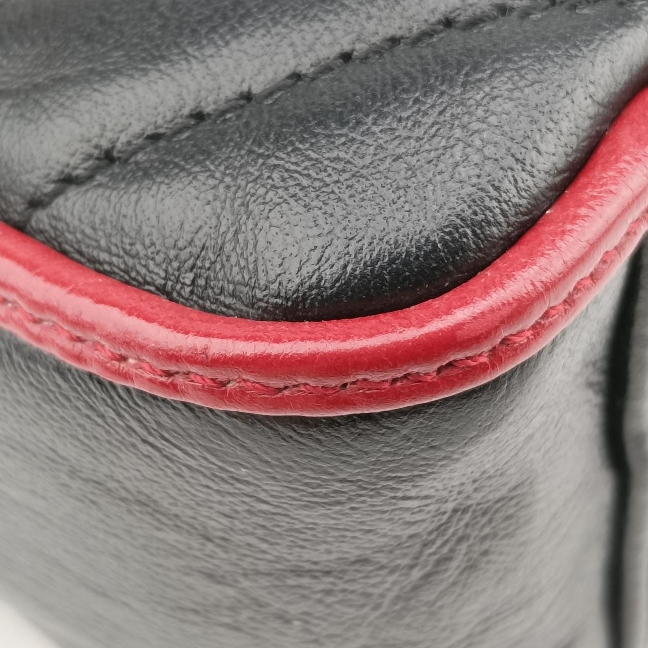 GG MarmontBlack×RedLeather583571B030273753GGマーモントブラック×レッドレザー583571B030273753