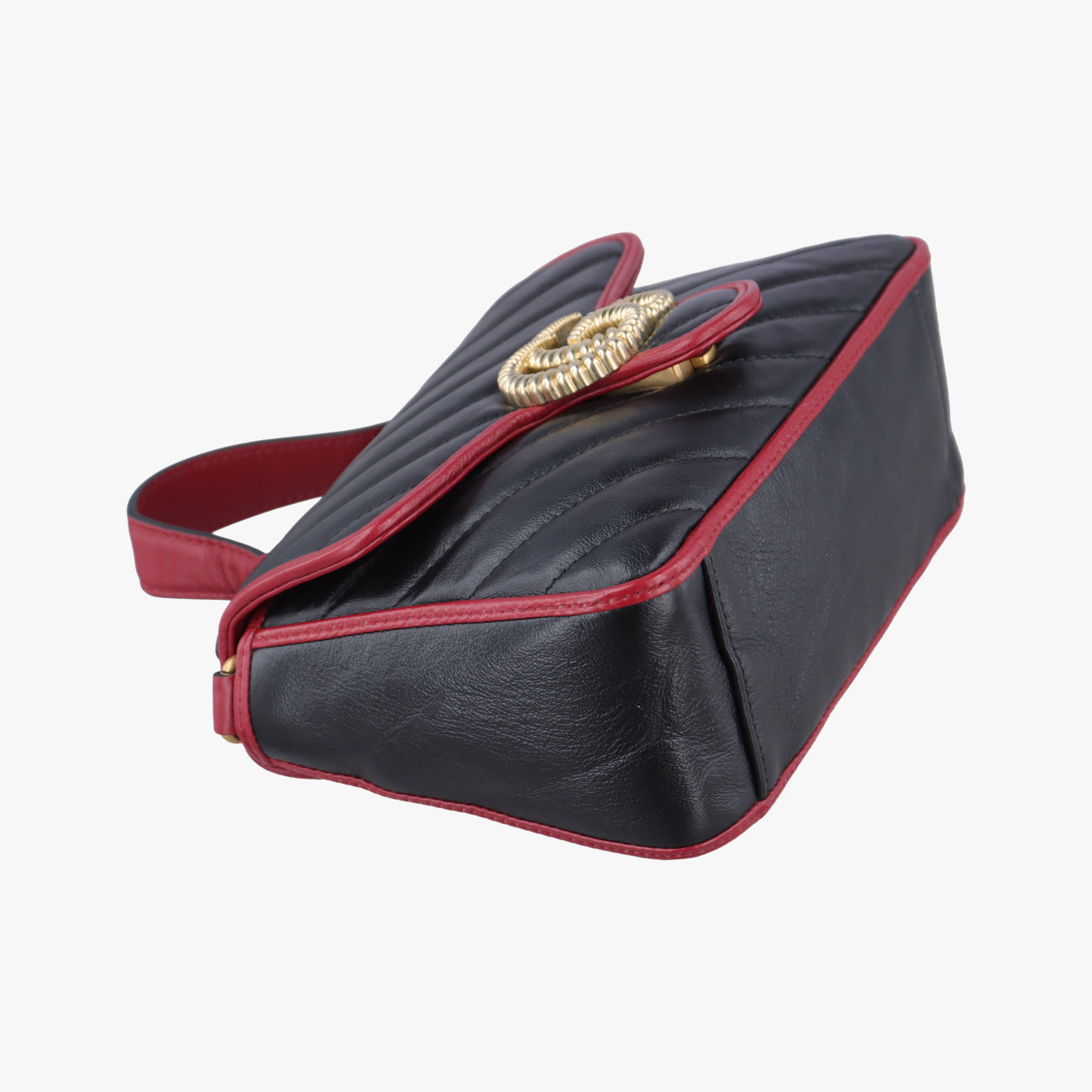 GG MarmontBlack×RedLeather583571B030273753GGマーモントブラック×レッドレザー583571B030273753