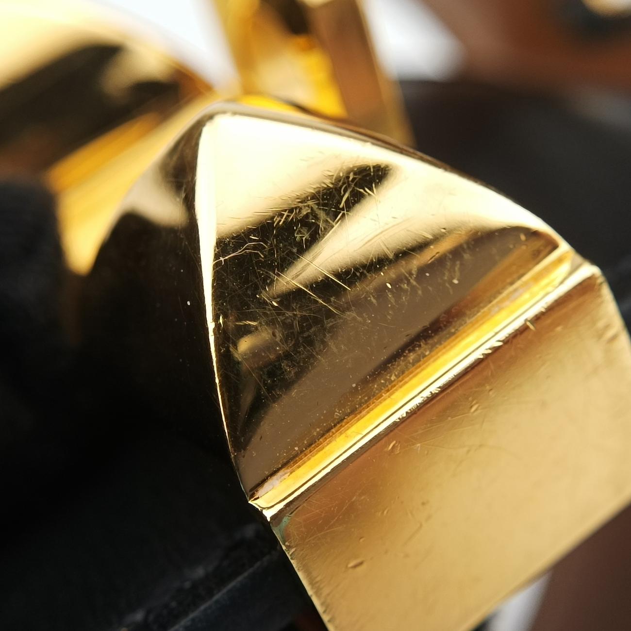 Collier de ChienBlack×goldenLeather × GPS R?Qコリエ ド シアンブラック×ゴールドレザー×GPS R?Q