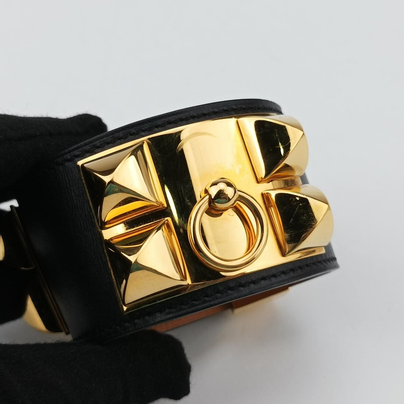 Collier de ChienBlack×goldenLeather × GPS R?Qコリエ ド シアンブラック×ゴールドレザー×GPS R?Q