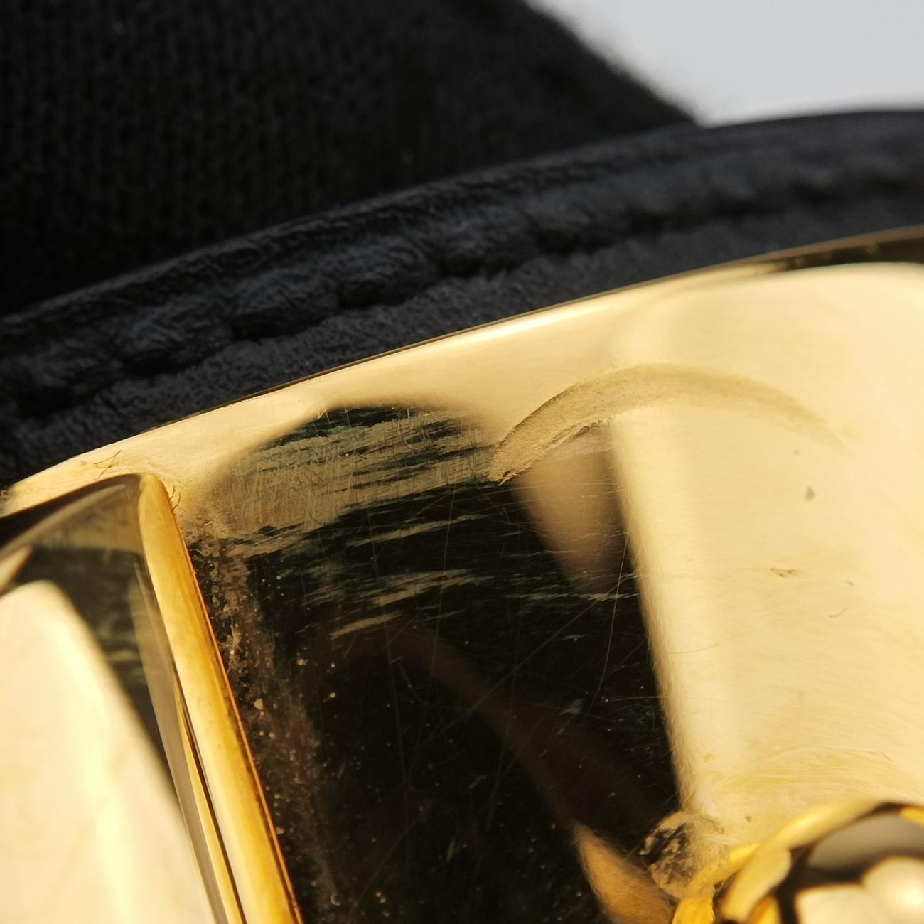 Collier de ChienBlack×goldenLeather × GPS R?Qコリエ ド シアンブラック×ゴールドレザー×GPS R?Q