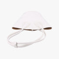 Small basketWhiteLeatherICチップスモール バスケットホワイトレザーICチップ