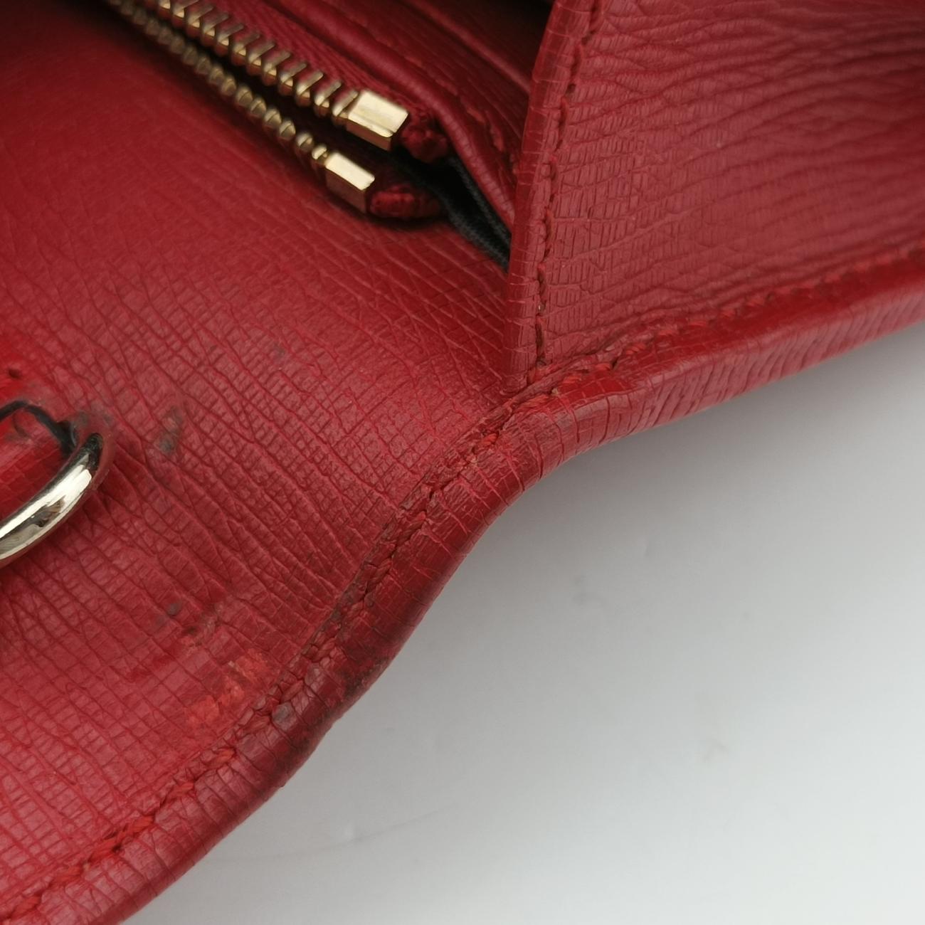 Interlocking G Blossom BettyRedLeather354697インターロッキングG ブロッサム ベティレッドレザー354697