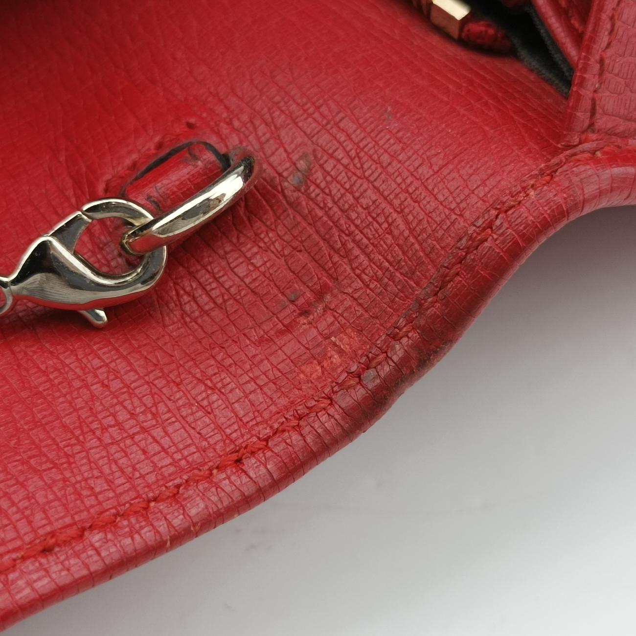 Interlocking G Blossom BettyRedLeather354697インターロッキングG ブロッサム ベティレッドレザー354697