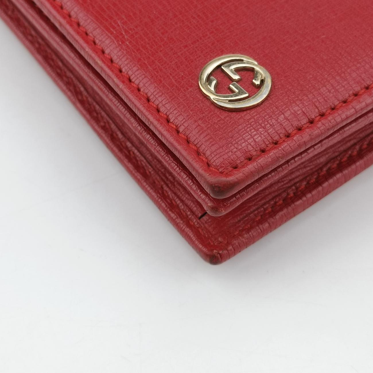 Interlocking G Blossom BettyRedLeather354697インターロッキングG ブロッサム ベティレッドレザー354697