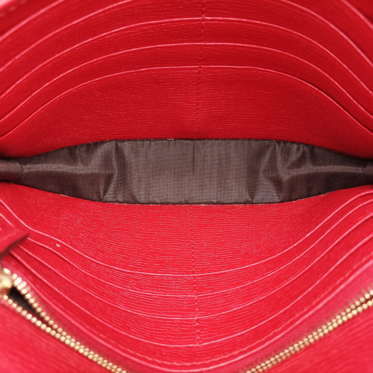 Interlocking G Blossom BettyRedLeather354697インターロッキングG ブロッサム ベティレッドレザー354697