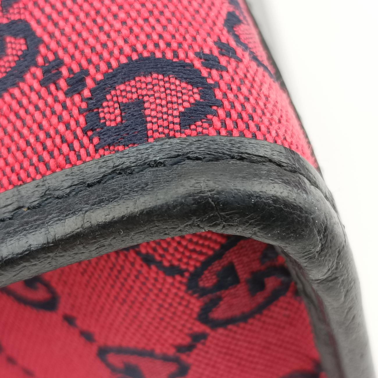 RetroRedJacquard659983F034576149GGスモール トートバッグレッドジャガード659983F034576149
