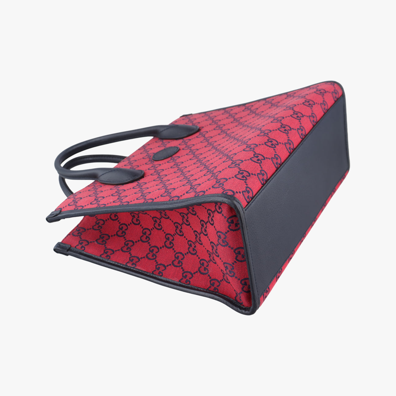 RetroRedJacquard659983F034576149GGスモール トートバッグレッドジャガード659983F034576149