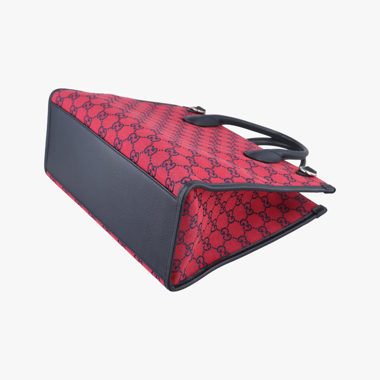 RetroRedJacquard659983F034576149GGスモール トートバッグレッドジャガード659983F034576149