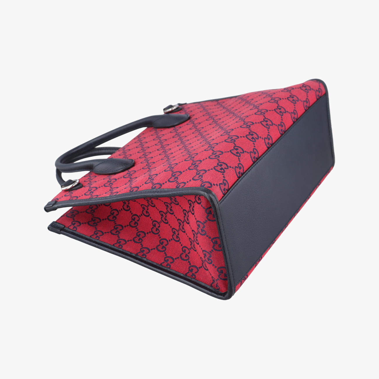 RetroRedJacquard659983F034576149GGスモール トートバッグレッドジャガード659983F034576149