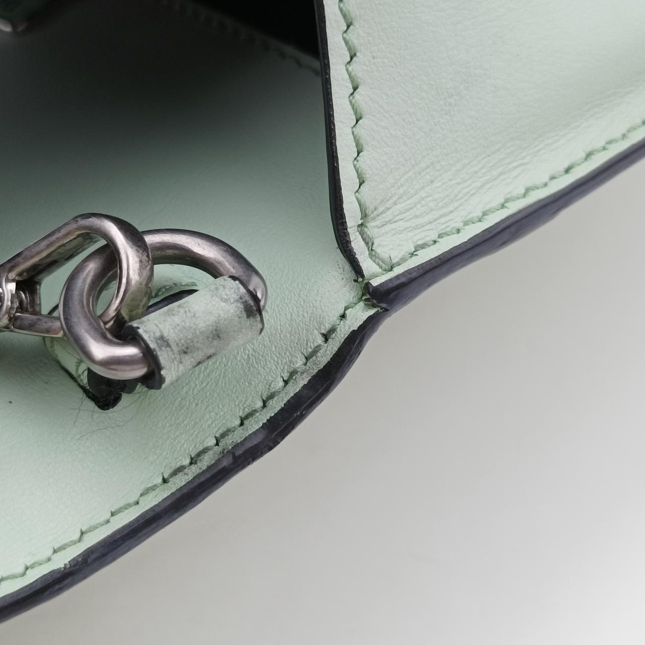 CahierGreenLeather1BH01825カイエグリーンレザー1BH01825
