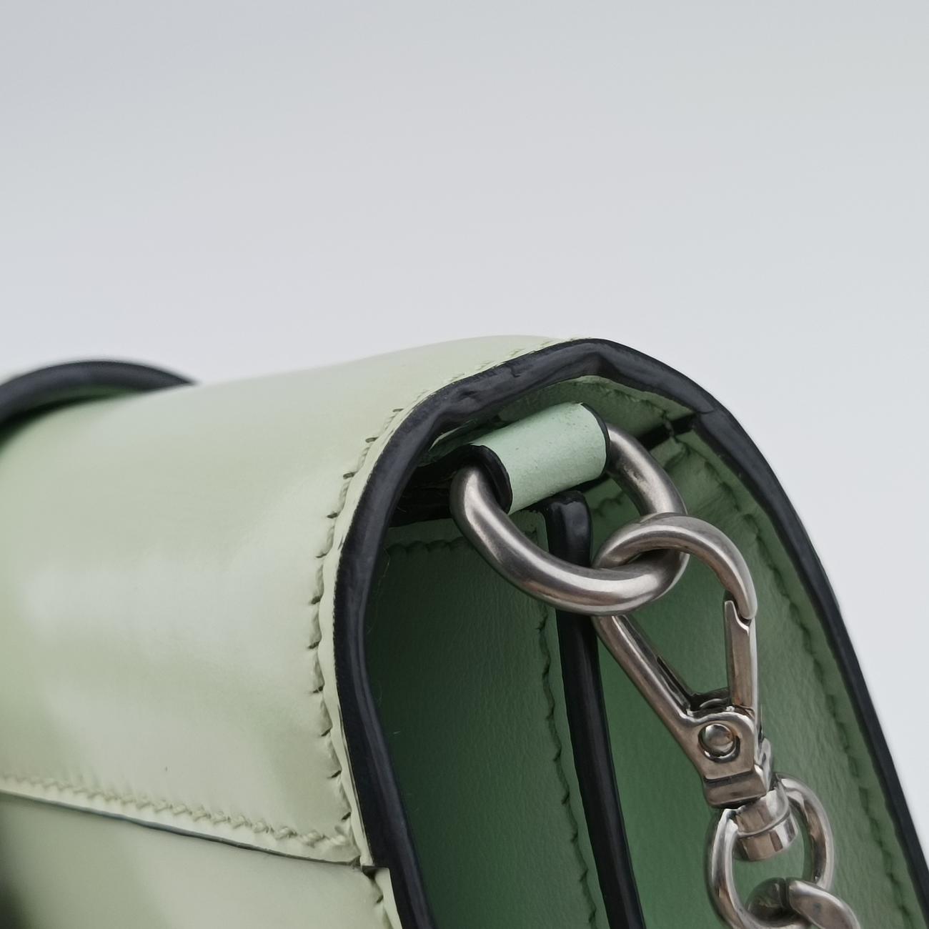 CahierGreenLeather1BH01825カイエグリーンレザー1BH01825