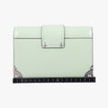 CahierGreenLeather1BH01825カイエグリーンレザー1BH01825