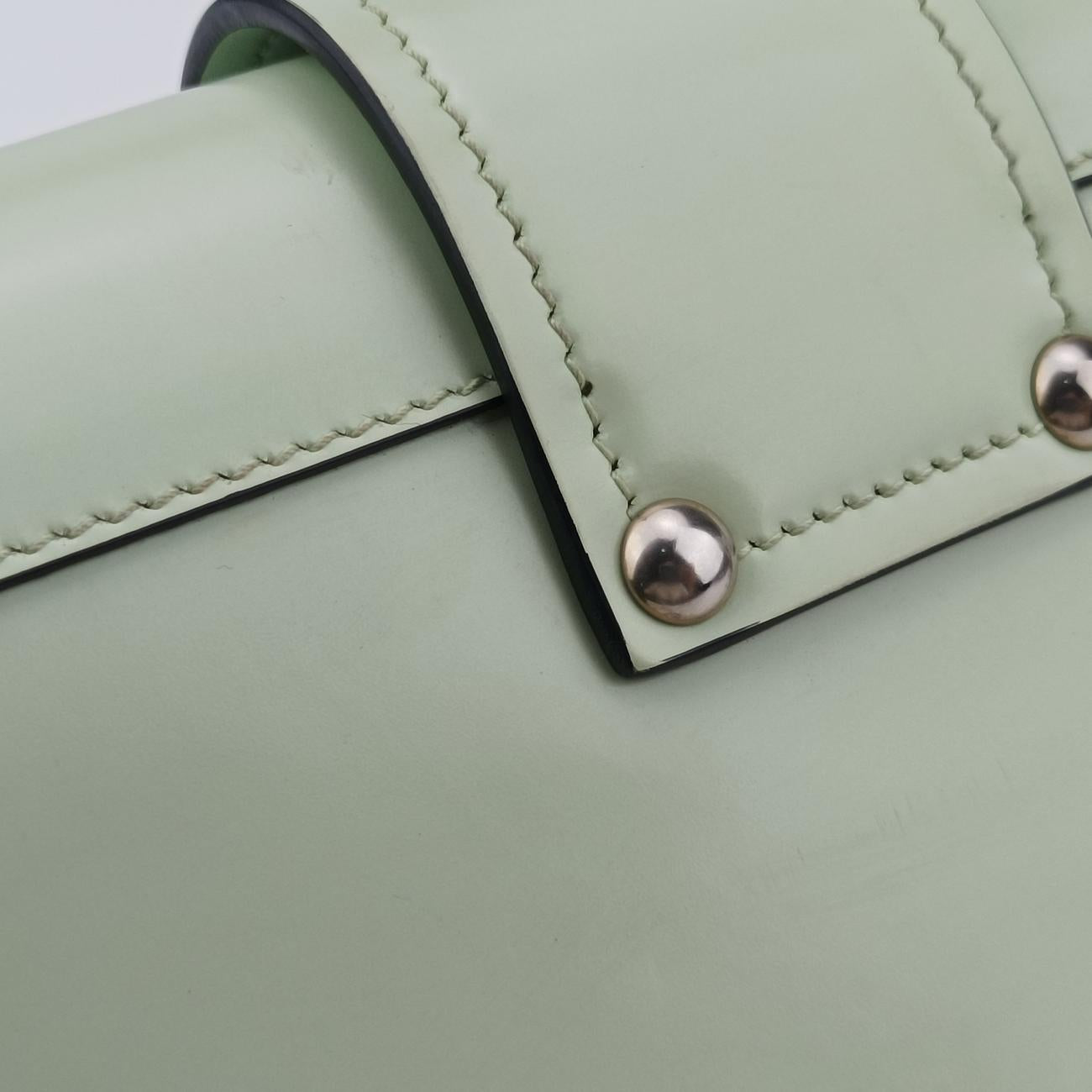 CahierGreenLeather1BH01825カイエグリーンレザー1BH01825