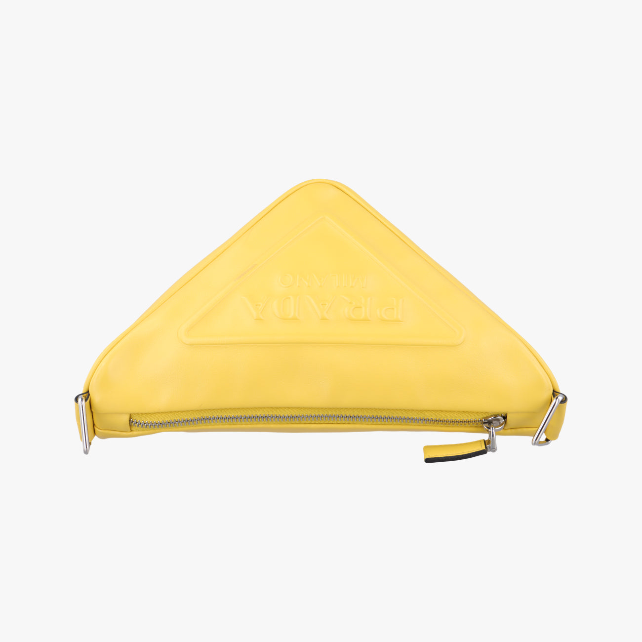 triangle embossed logoYellowLeather1BH1907/Dトライアングル エンボスロゴイエローレザー1BH1907/D