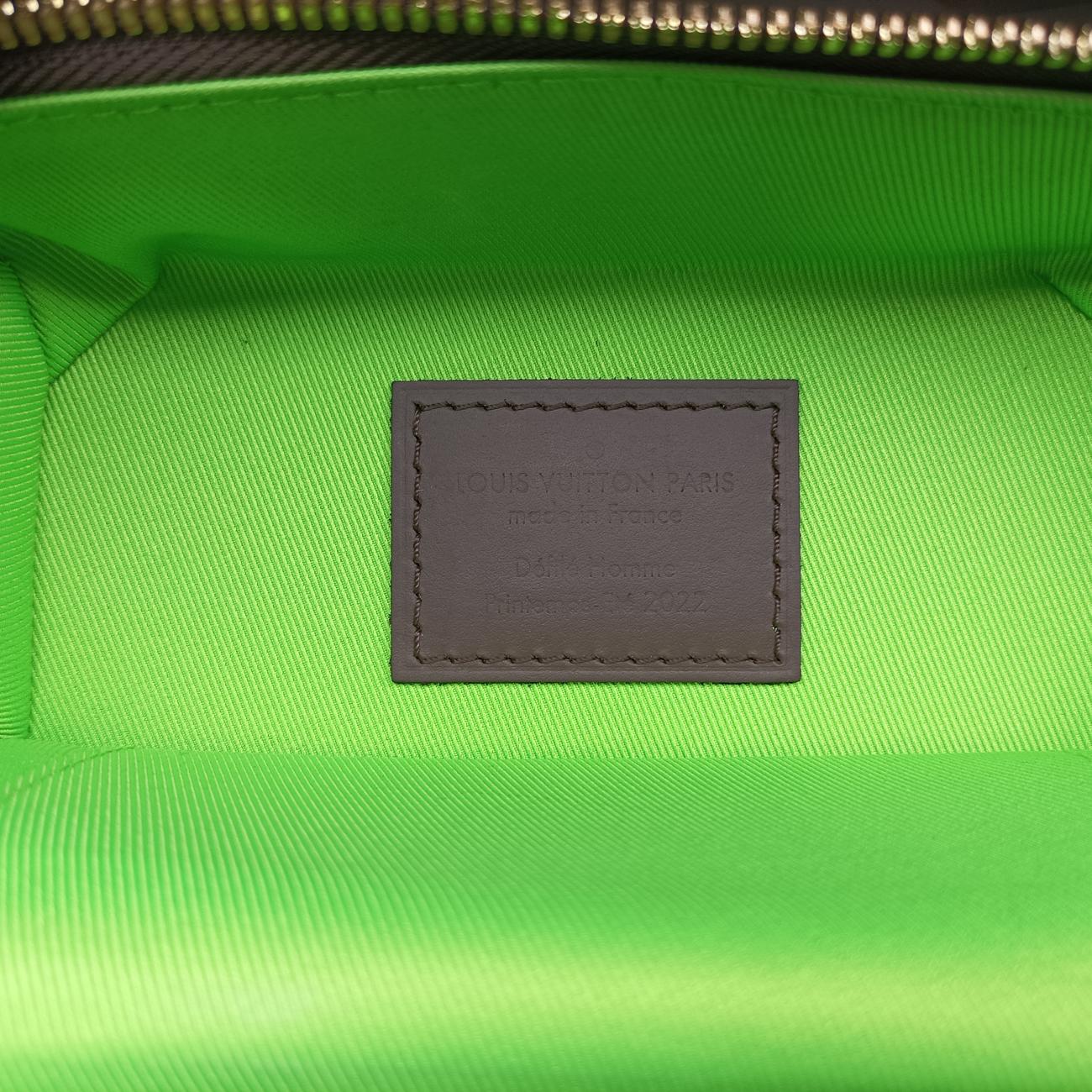 VERTICAL BOX TRUNKbrown×greenMonogram Canvas×calf leatherM59664ICチップモノグラム ボックス トランクモノグラム/ブラウン系×グリーンモノグラムキャンバス×カーフレザーM59664ICチップ