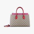 GG SUPREMEBeige x Pink x RedPVC coated canvas409534E019602342GGスプリームベージュ×ピンク×レッドPVCコーティングキャンバス409534E019602342