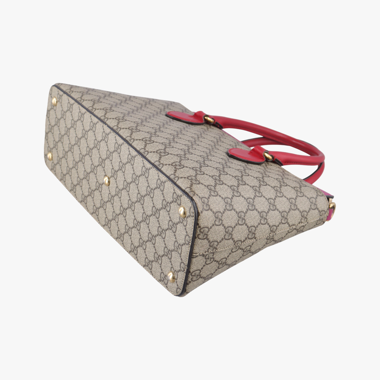 GG SUPREMEBeige x Pink x RedPVC coated canvas409534E019602342GGスプリームベージュ×ピンク×レッドPVCコーティングキャンバス409534E019602342