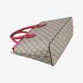 GG SUPREMEBeige x Pink x RedPVC coated canvas409534E019602342GGスプリームベージュ×ピンク×レッドPVCコーティングキャンバス409534E019602342