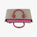 GG SUPREMEBeige x Pink x RedPVC coated canvas409534E019602342GGスプリームベージュ×ピンク×レッドPVCコーティングキャンバス409534E019602342