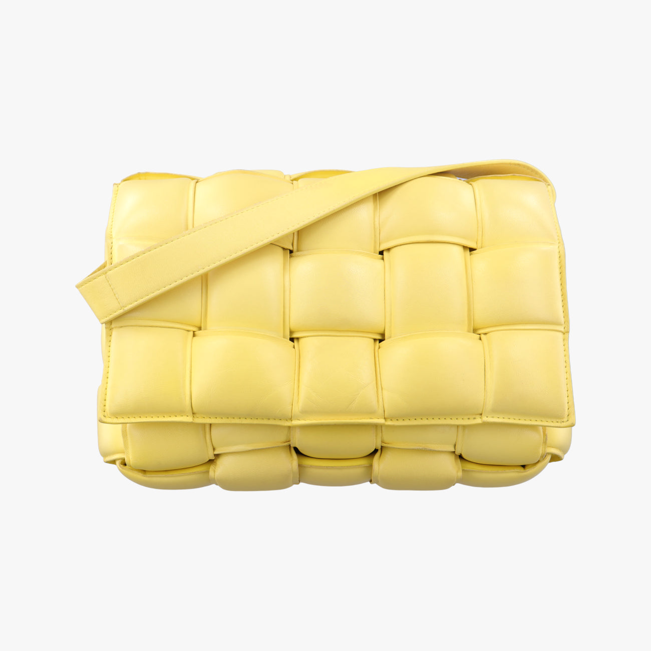 Padded CASSETTEYellowlambskinB08949549G EPEV202001570Aパデッド カセットイエローラムスキンB08949549G EPEV202001570A