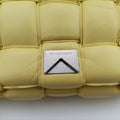 Padded CASSETTEYellowlambskinB08949549G EPEV202001570Aパデッド カセットイエローラムスキンB08949549G EPEV202001570A