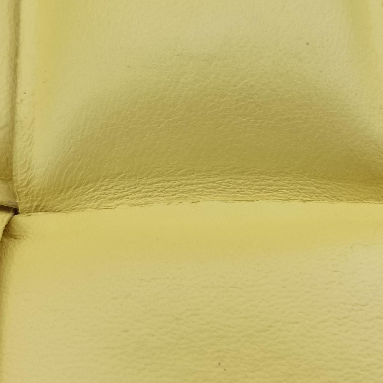 Padded CASSETTEYellowlambskinB08949549G EPEV202001570Aパデッド カセットイエローラムスキンB08949549G EPEV202001570A