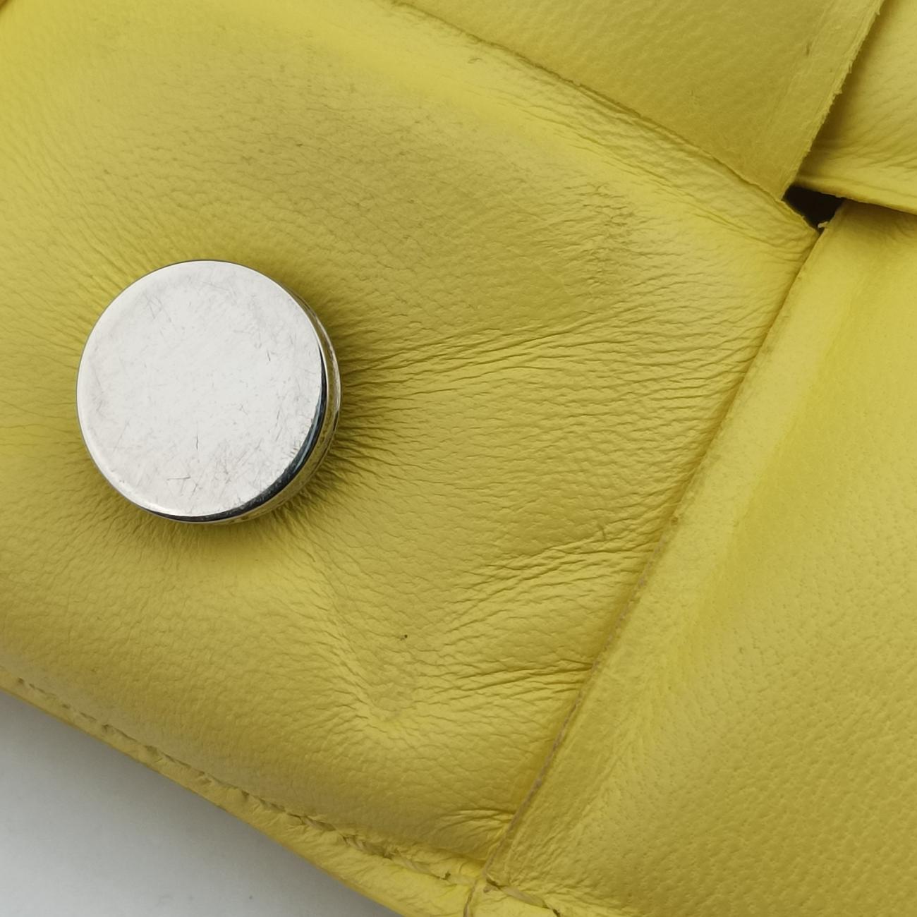 Padded CASSETTEYellowlambskinB08949549G EPEV202001570Aパデッド カセットイエローラムスキンB08949549G EPEV202001570A
