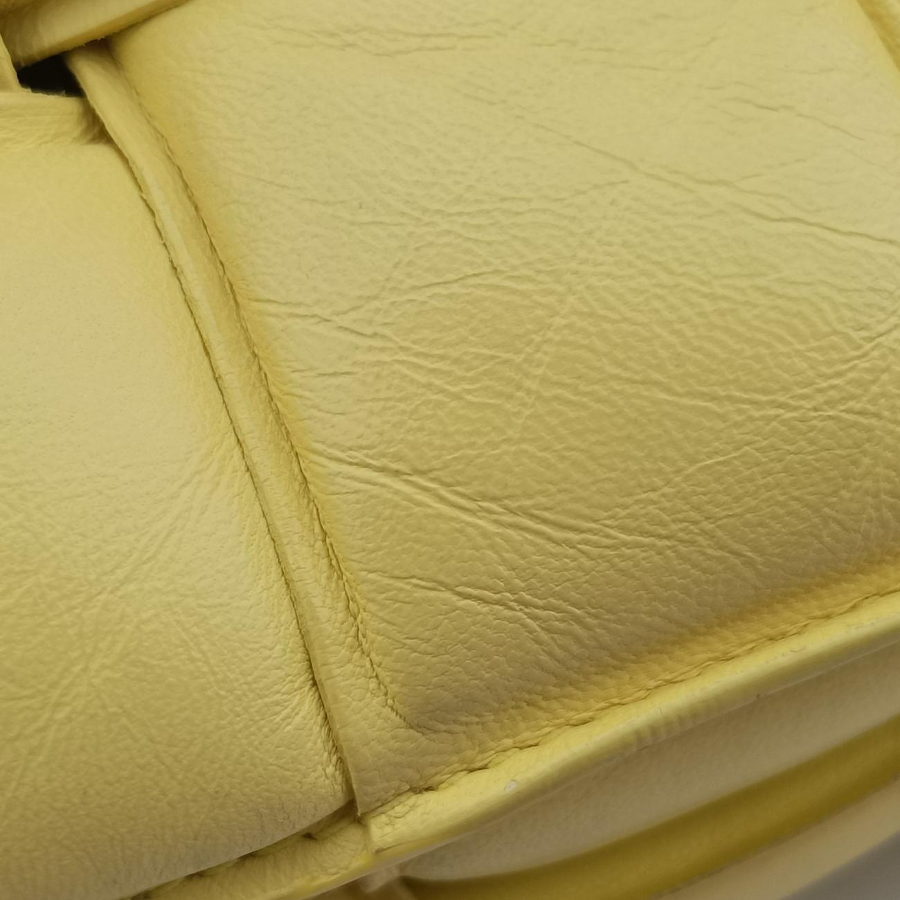 Padded CASSETTEYellowlambskinB08949549G EPEV202001570Aパデッド カセットイエローラムスキンB08949549G EPEV202001570A