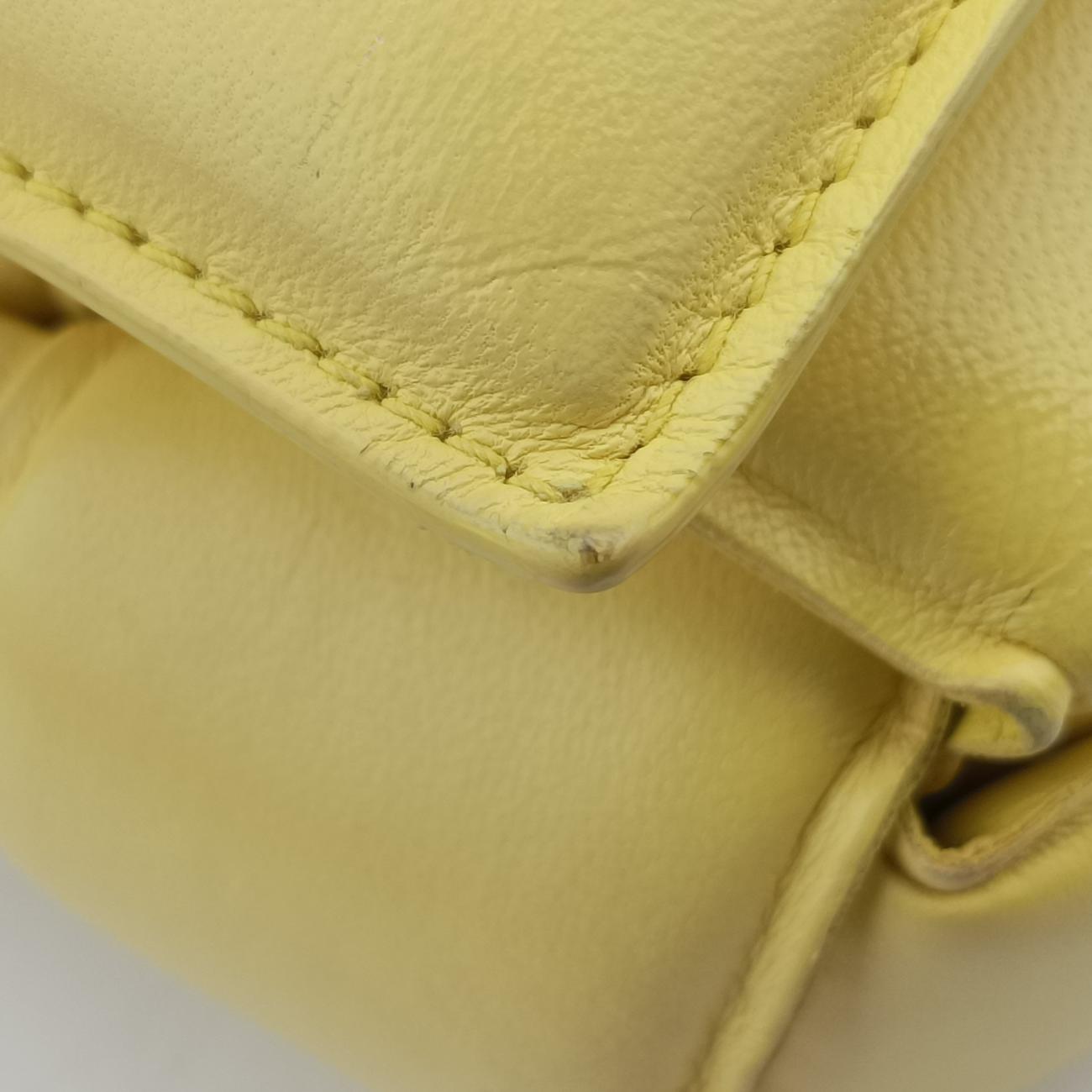 Padded CASSETTEYellowlambskinB08949549G EPEV202001570Aパデッド カセットイエローラムスキンB08949549G EPEV202001570A