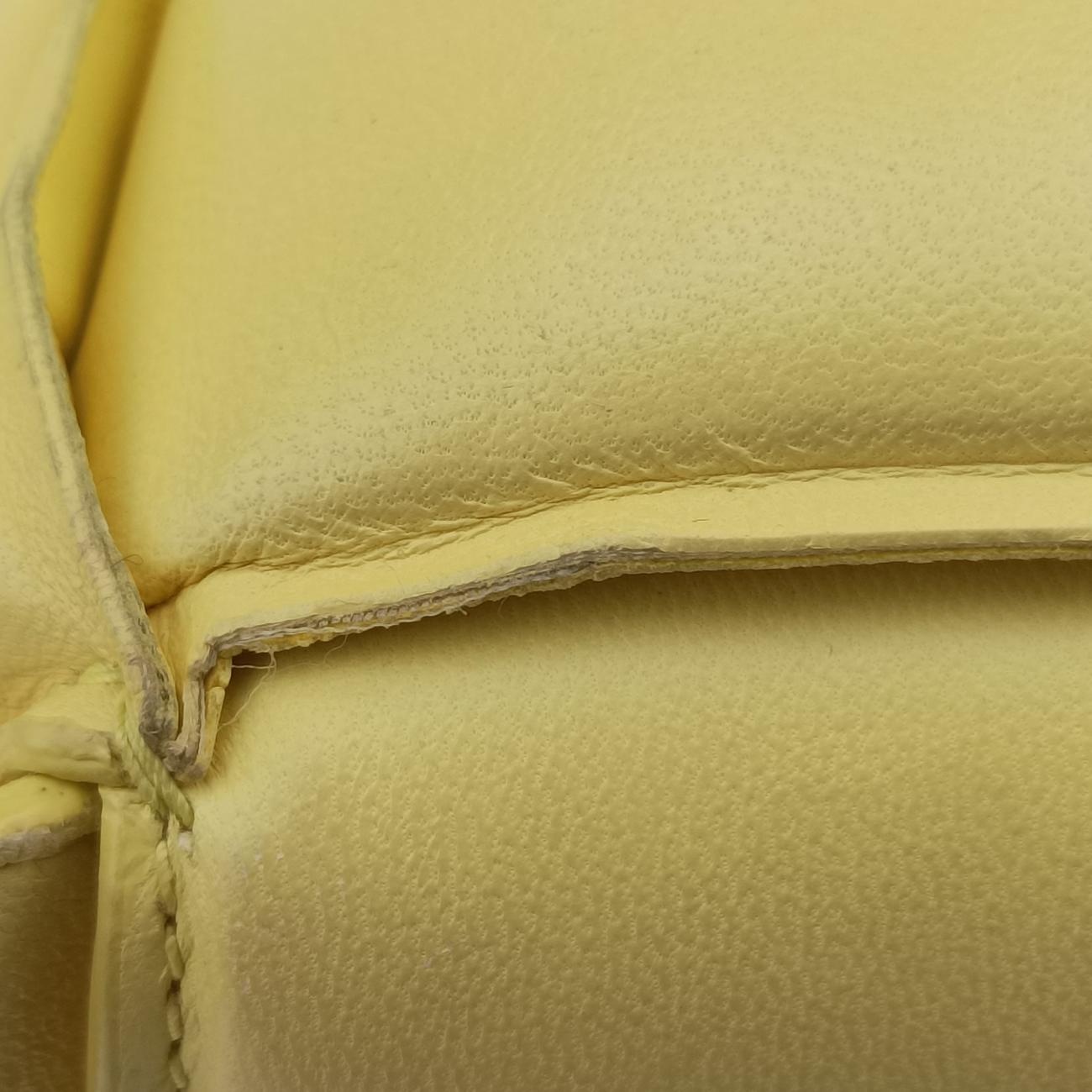 Padded CASSETTEYellowlambskinB08949549G EPEV202001570Aパデッド カセットイエローラムスキンB08949549G EPEV202001570A