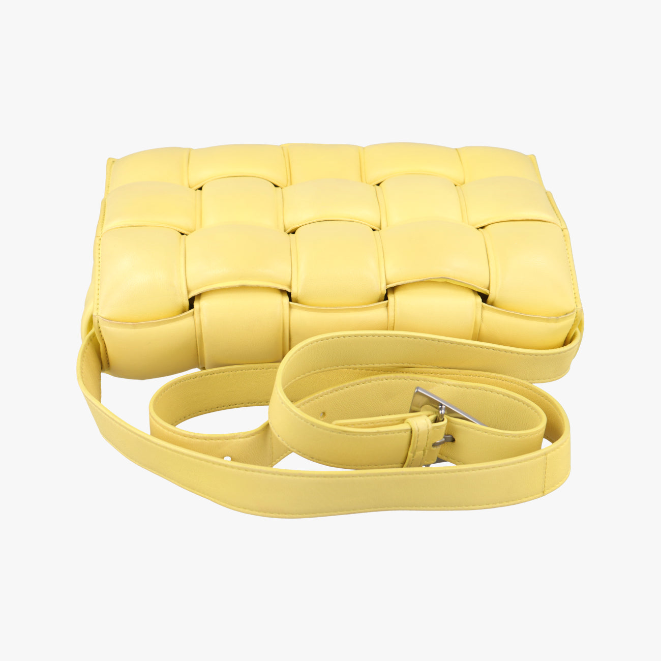 Padded CASSETTEYellowlambskinB08949549G EPEV202001570Aパデッド カセットイエローラムスキンB08949549G EPEV202001570A